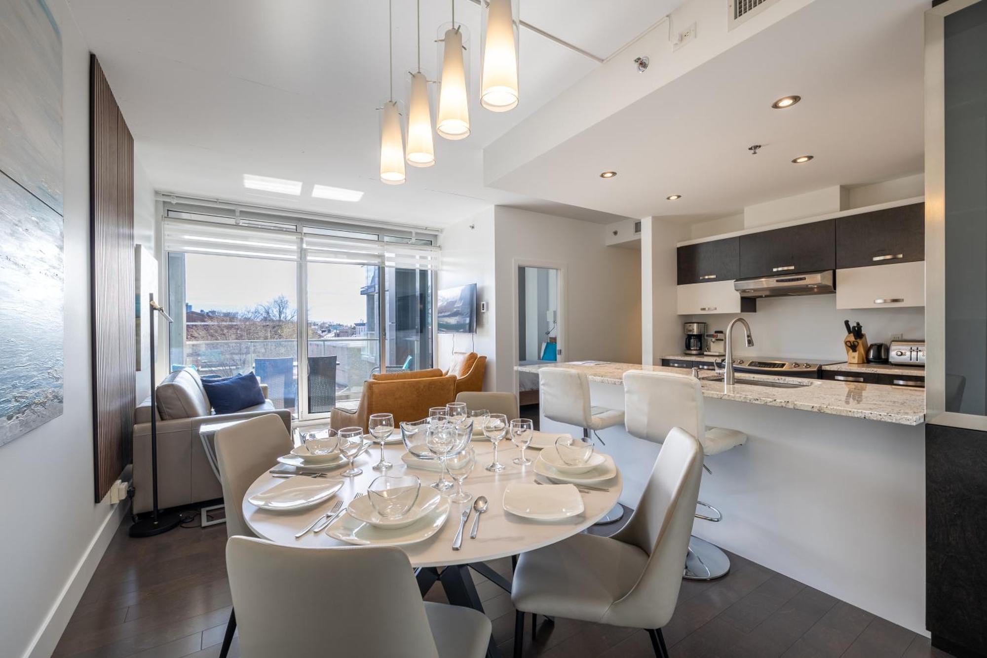 Apartamento Les Immeubles Charlevoix - Le 760-504 Ciudad de Quebec Exterior foto